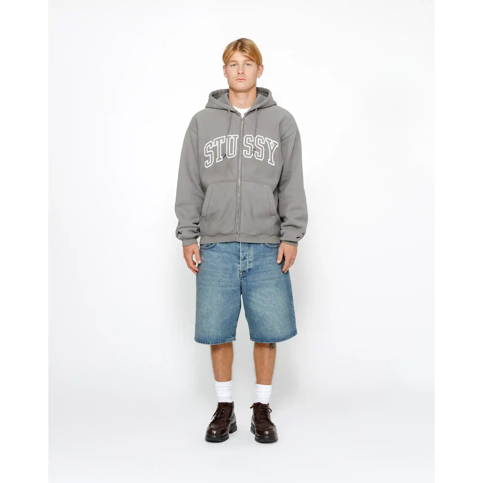 Stussy Big Ol Shorts Denim, washed blue - Image 5