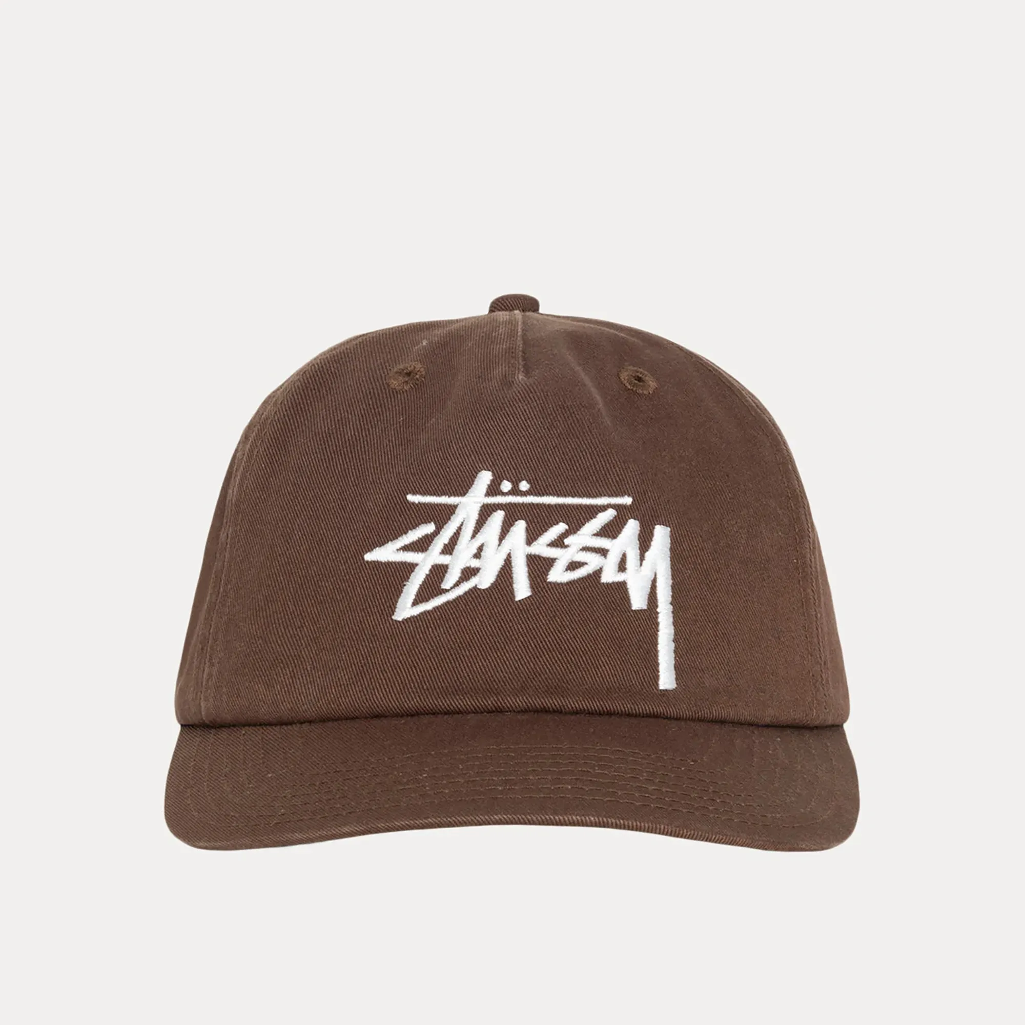 Stussy Big Stock Mid Depth Cap, chocolate - Image 2