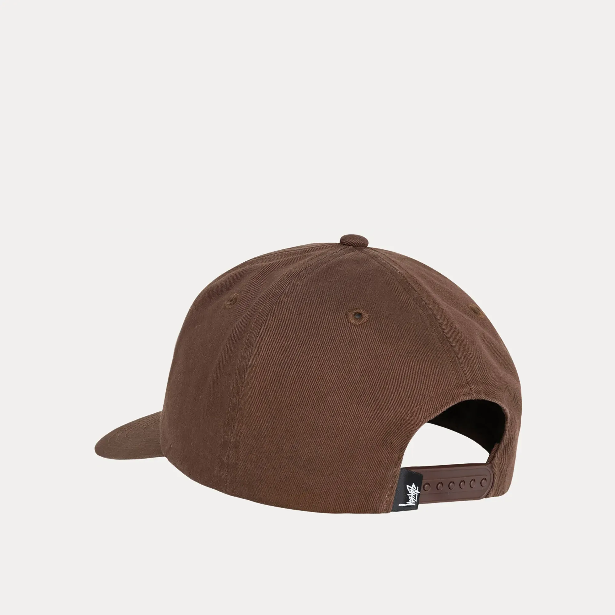 Stussy Big Stock Mid Depth Cap, chocolate - Image 3