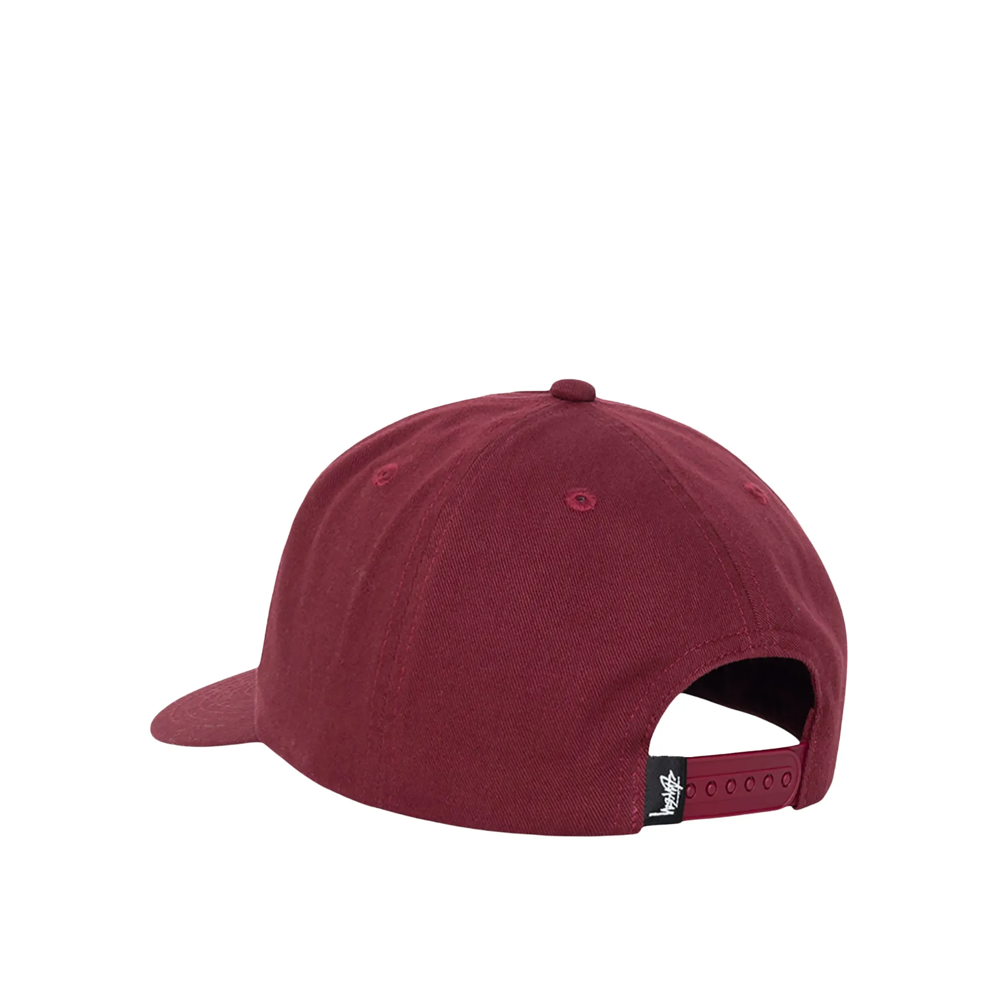 Stussy Big Stock Mid Depth Cap, plum - Image 2