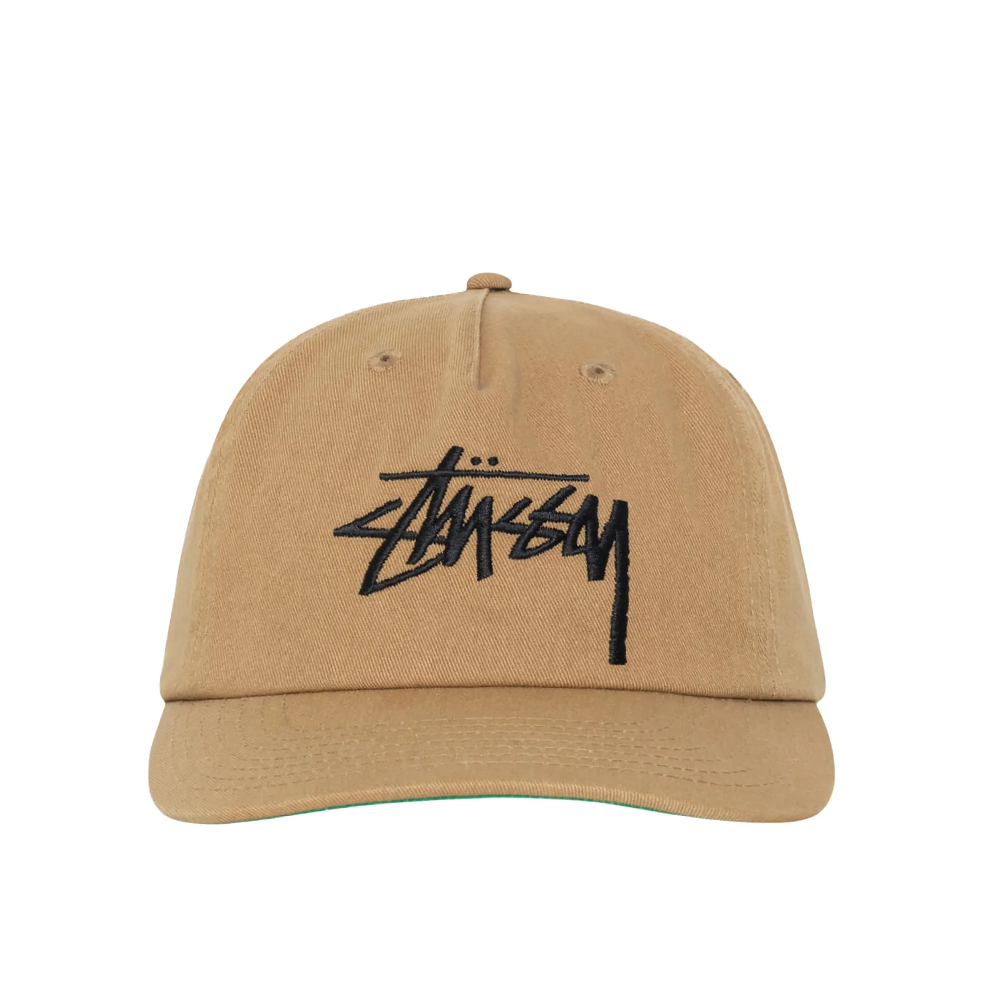 Stussy Big Stock Mid Depth Cap, tobacco - Image 3