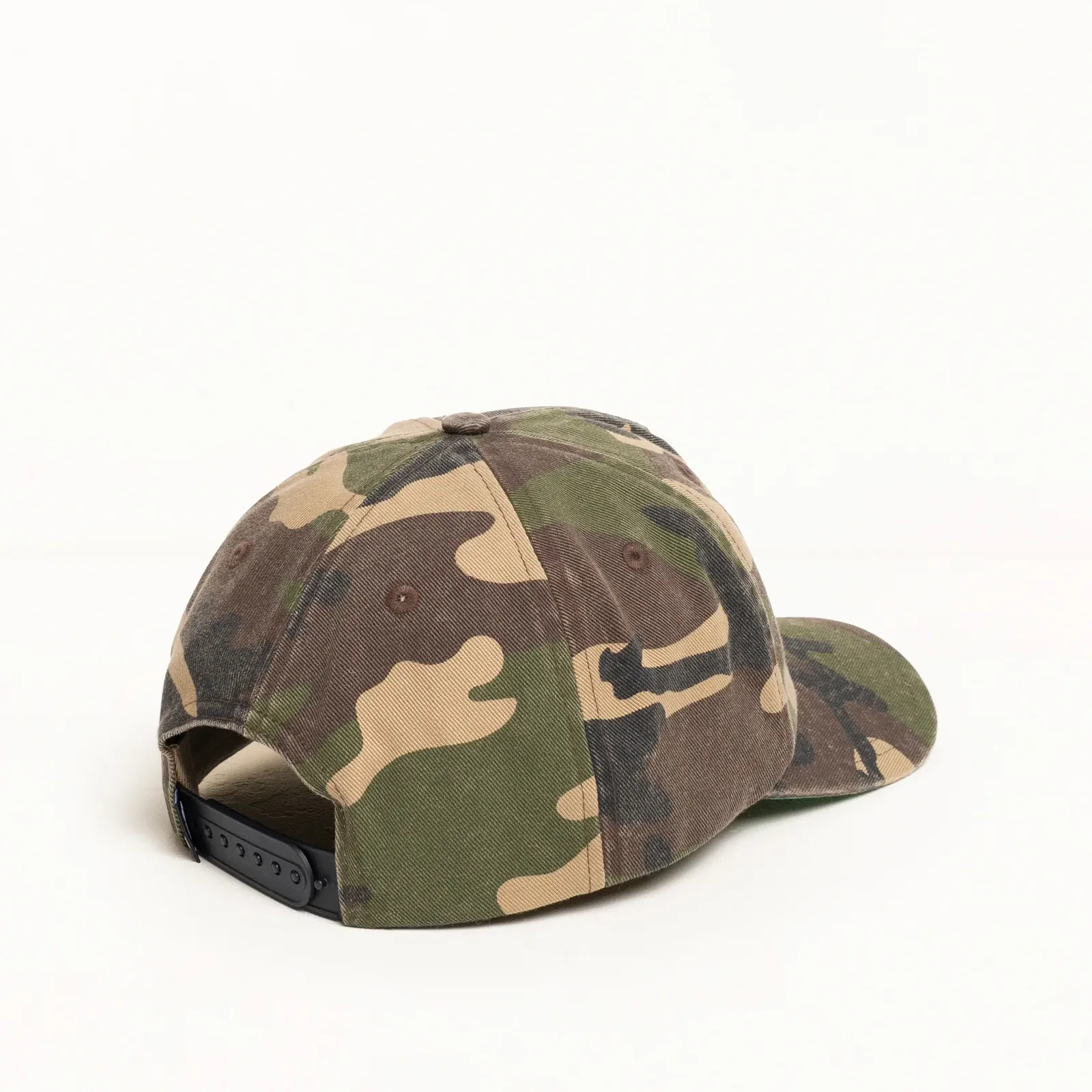 Stussy Big Stock Mid Depth Cap, woodland camo - Image 3