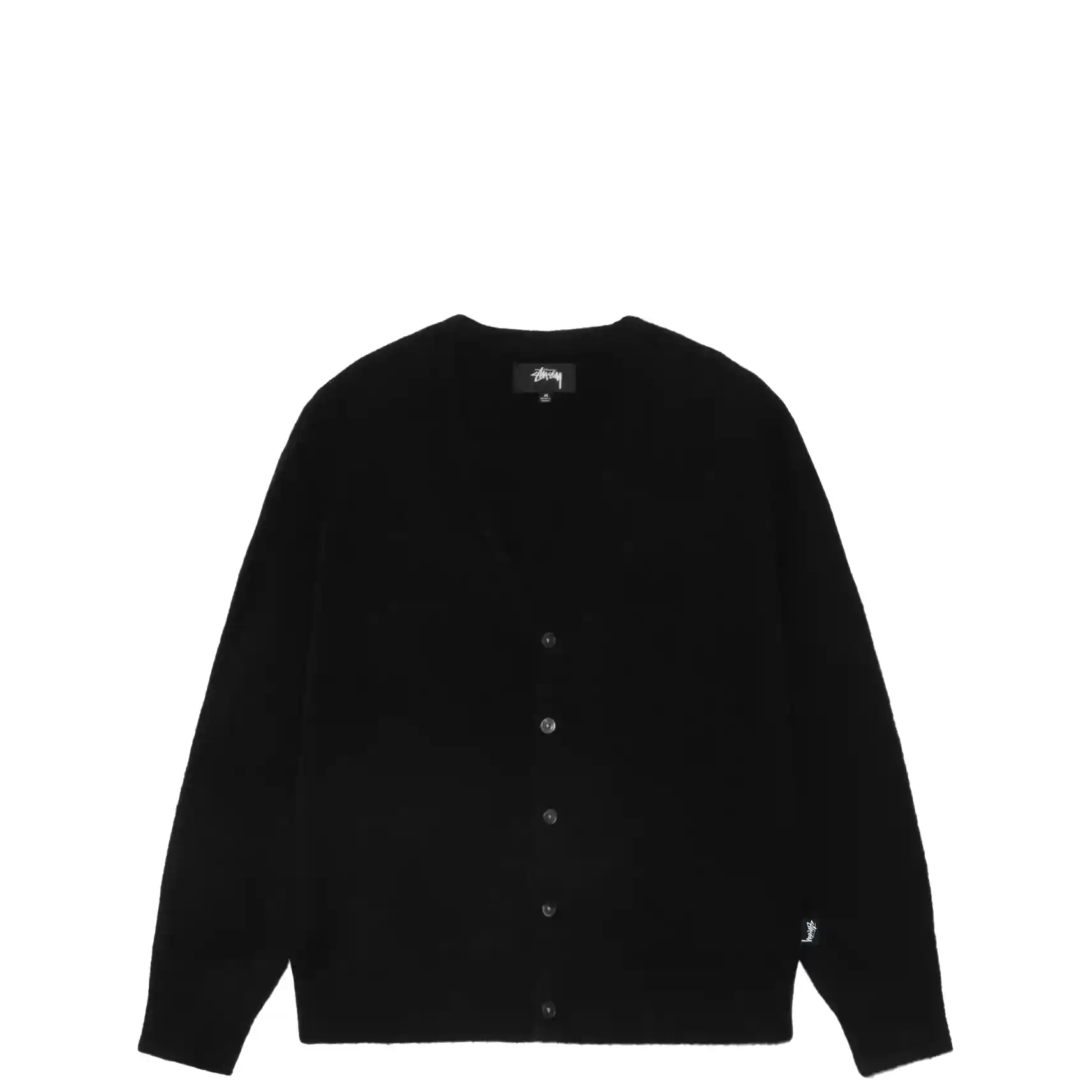Stussy Brushed Cardigan, black