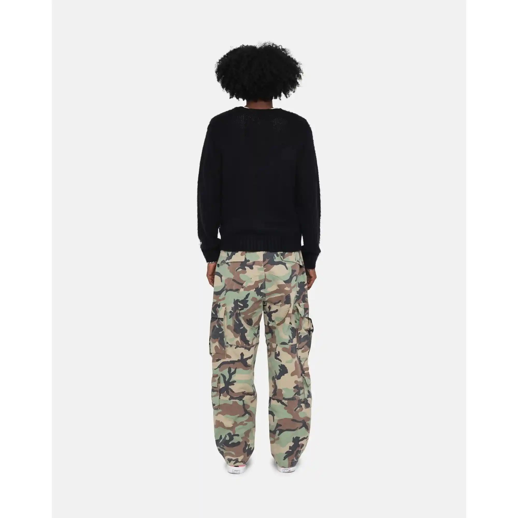 Stussy Brushed Cardigan, black - Image 8