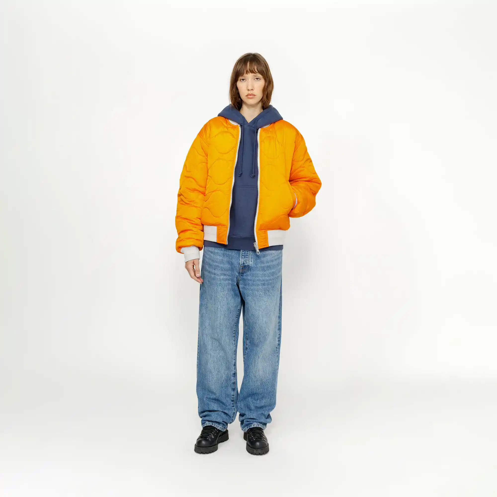 Stussy Built Bomber Jacket, grey - Image 5
