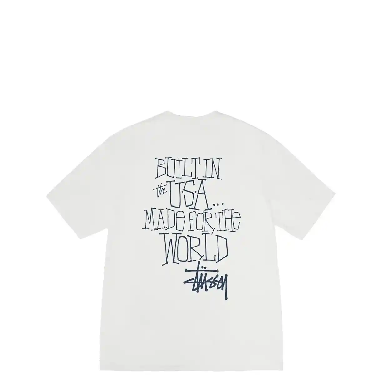 Stussy Built In Usa Pigment Dyed Tee, natural