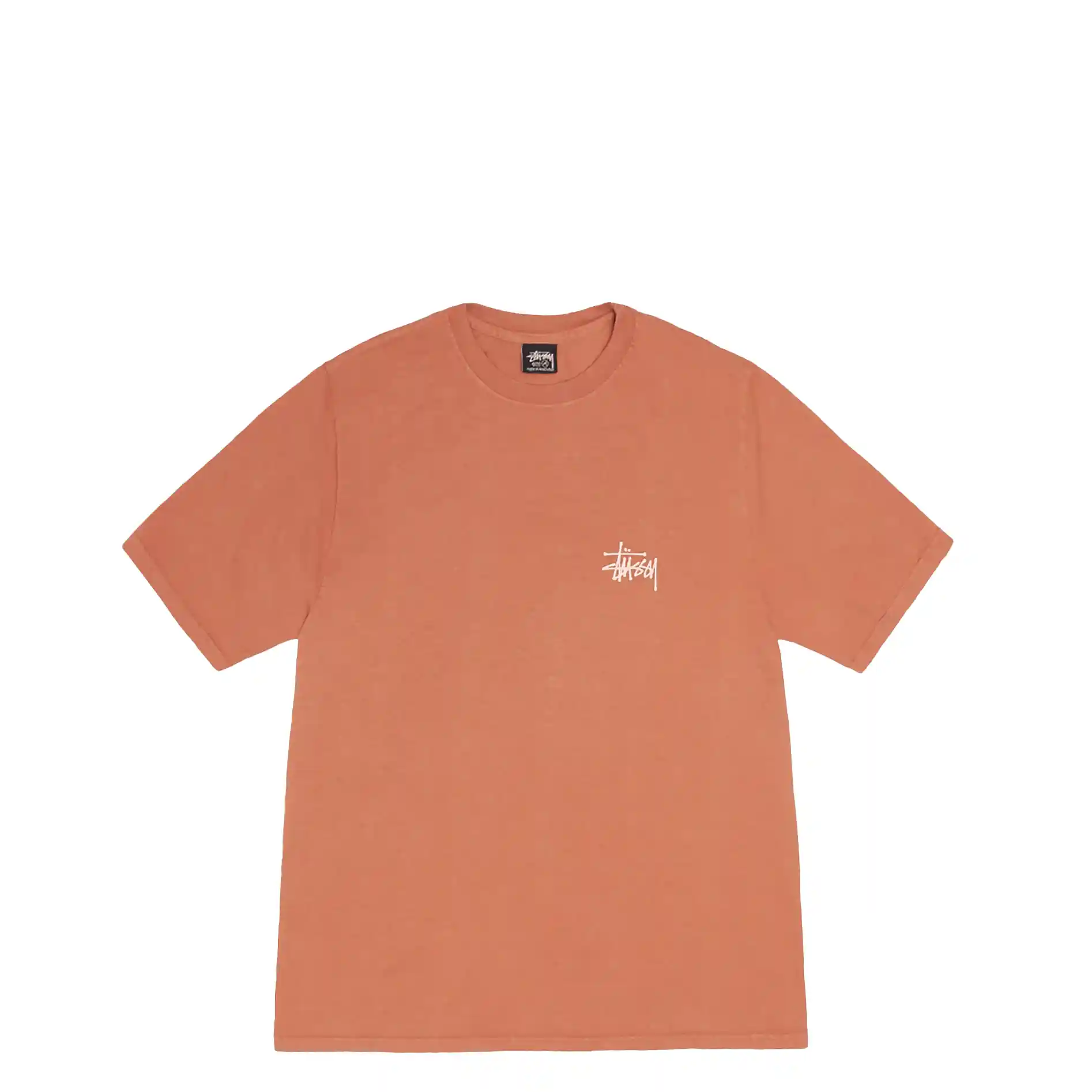 Stussy Built In Usa Pigment Dyed Tee, rust - Image 2