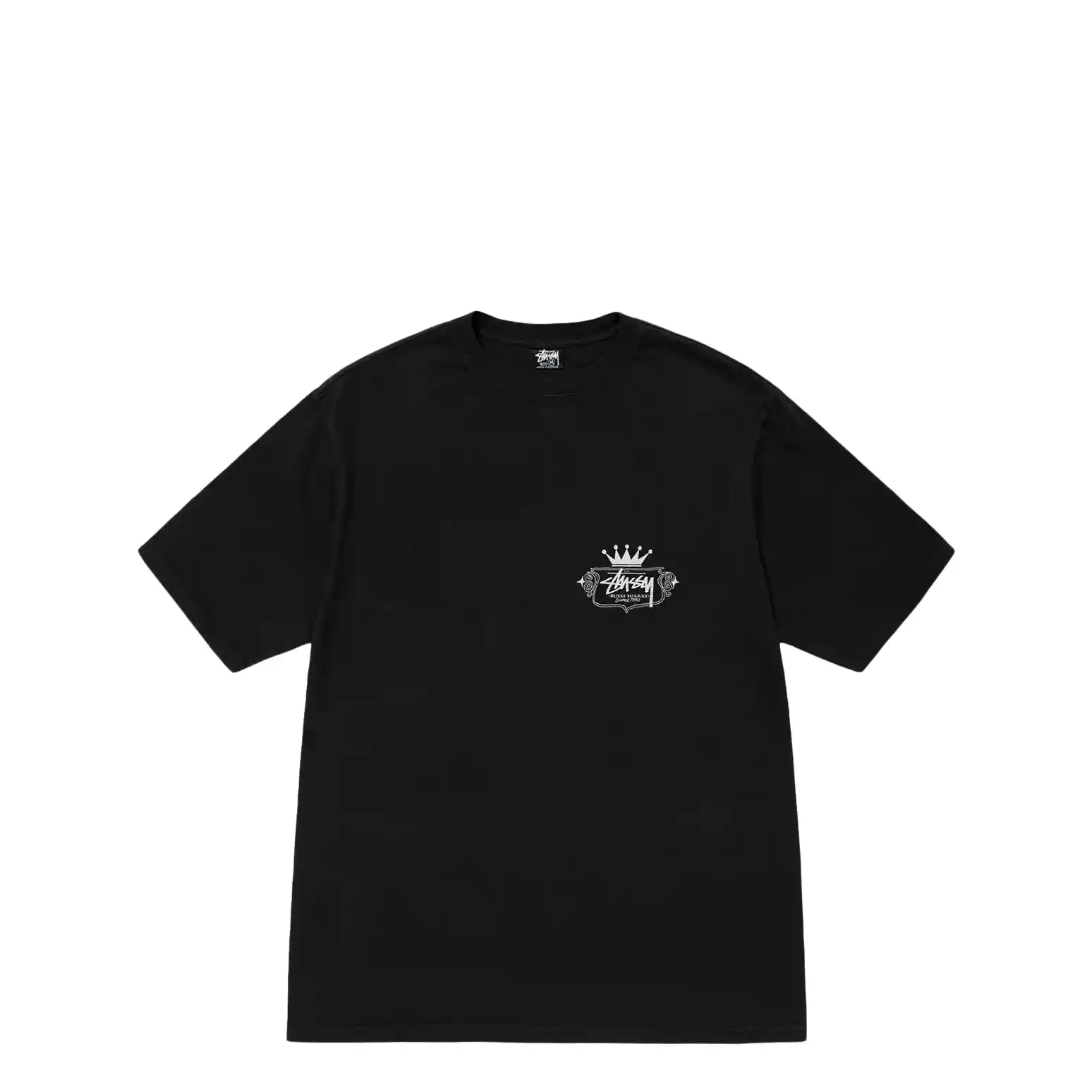 Stussy Built To Last Pigment Dyed Tee, black - Image 2