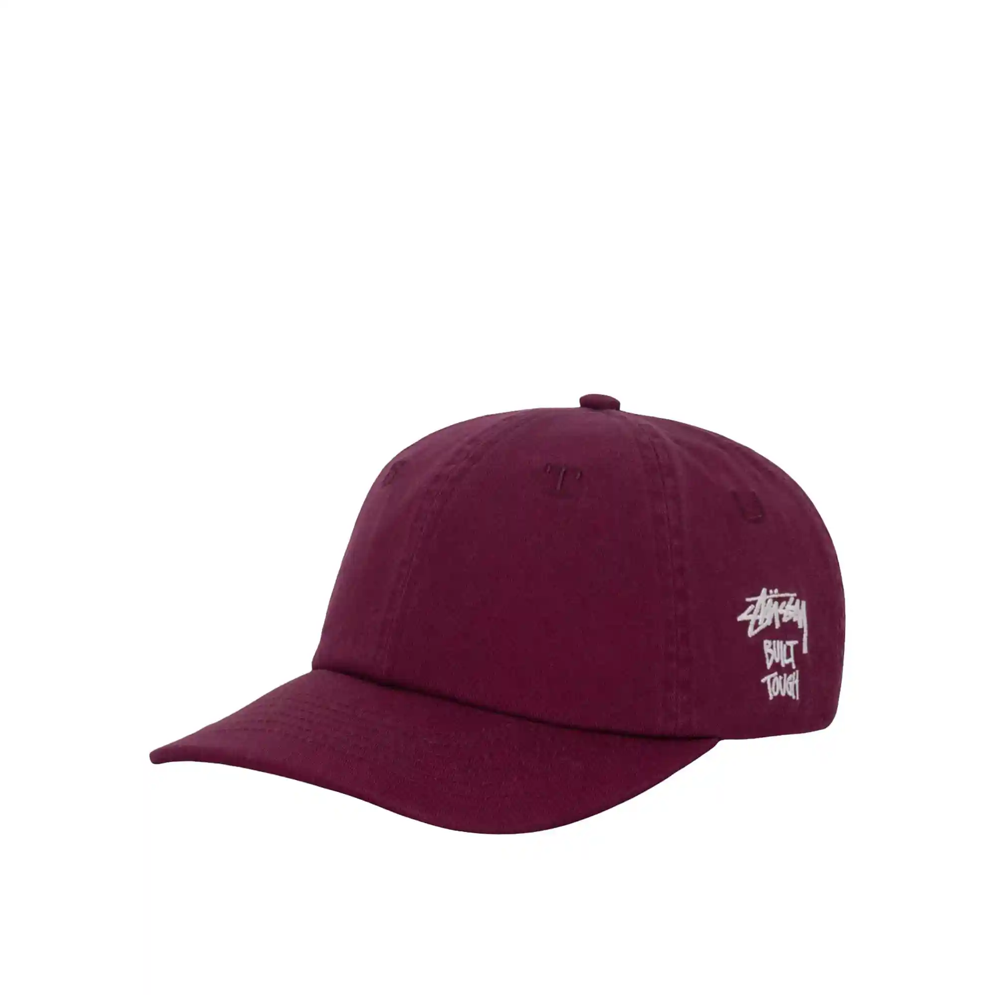 Stussy Built Tough Low Pro Cap, maroon
