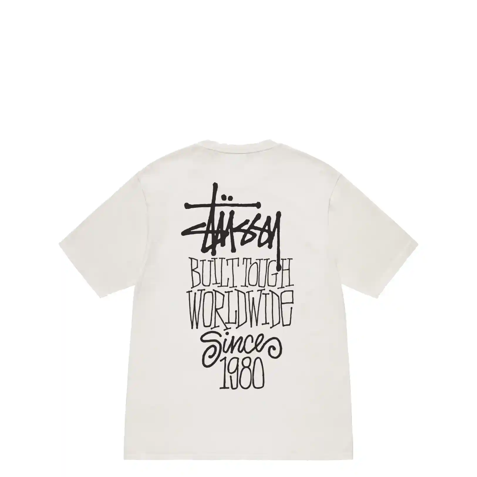 Stussy Built Tough Pigment Dyed Tee, natural - Image 2