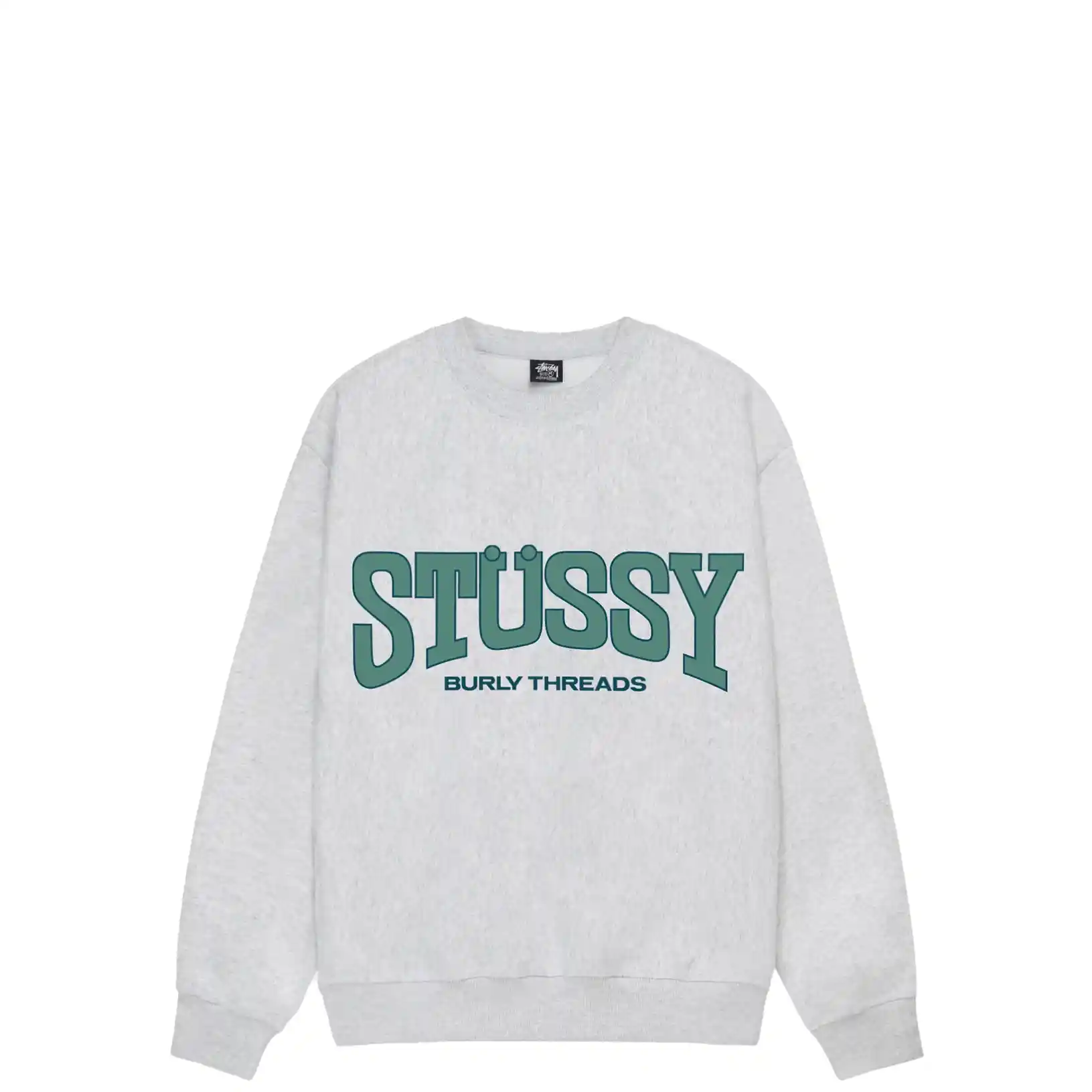 Stussy Burly Threads Crew, ash
