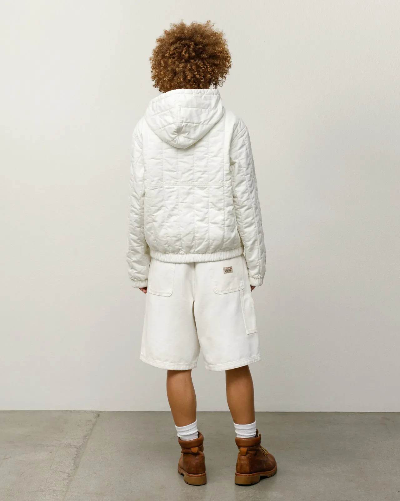 Stussy Canvas Work Short, bone - Image 5