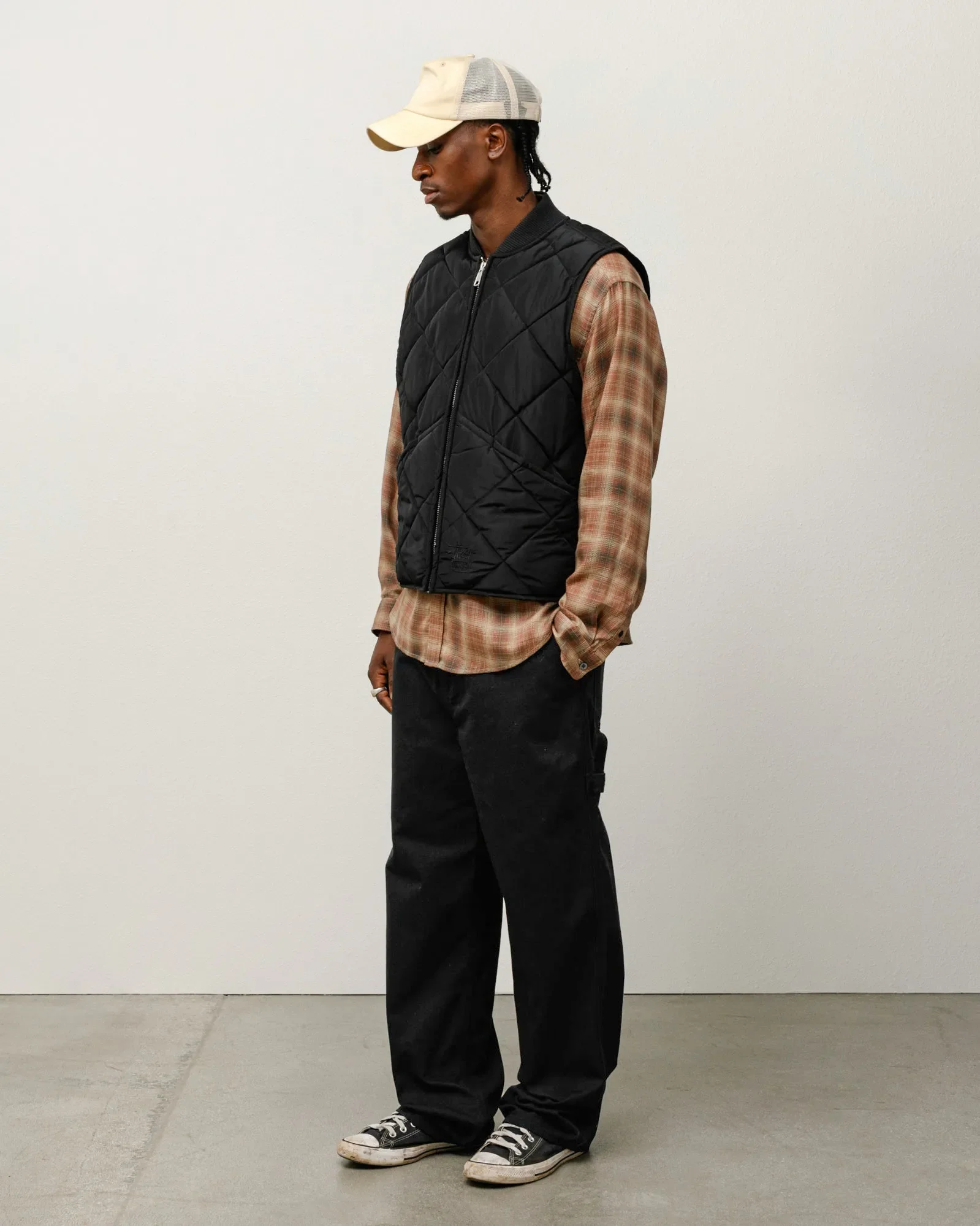 Stussy Carpenter Pant Canvas, black - Image 3