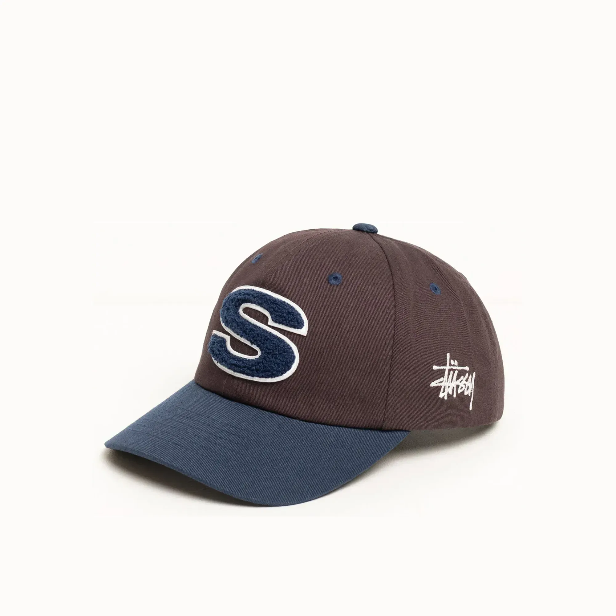 Stussy Chenille Low Pro Cap, dark brown