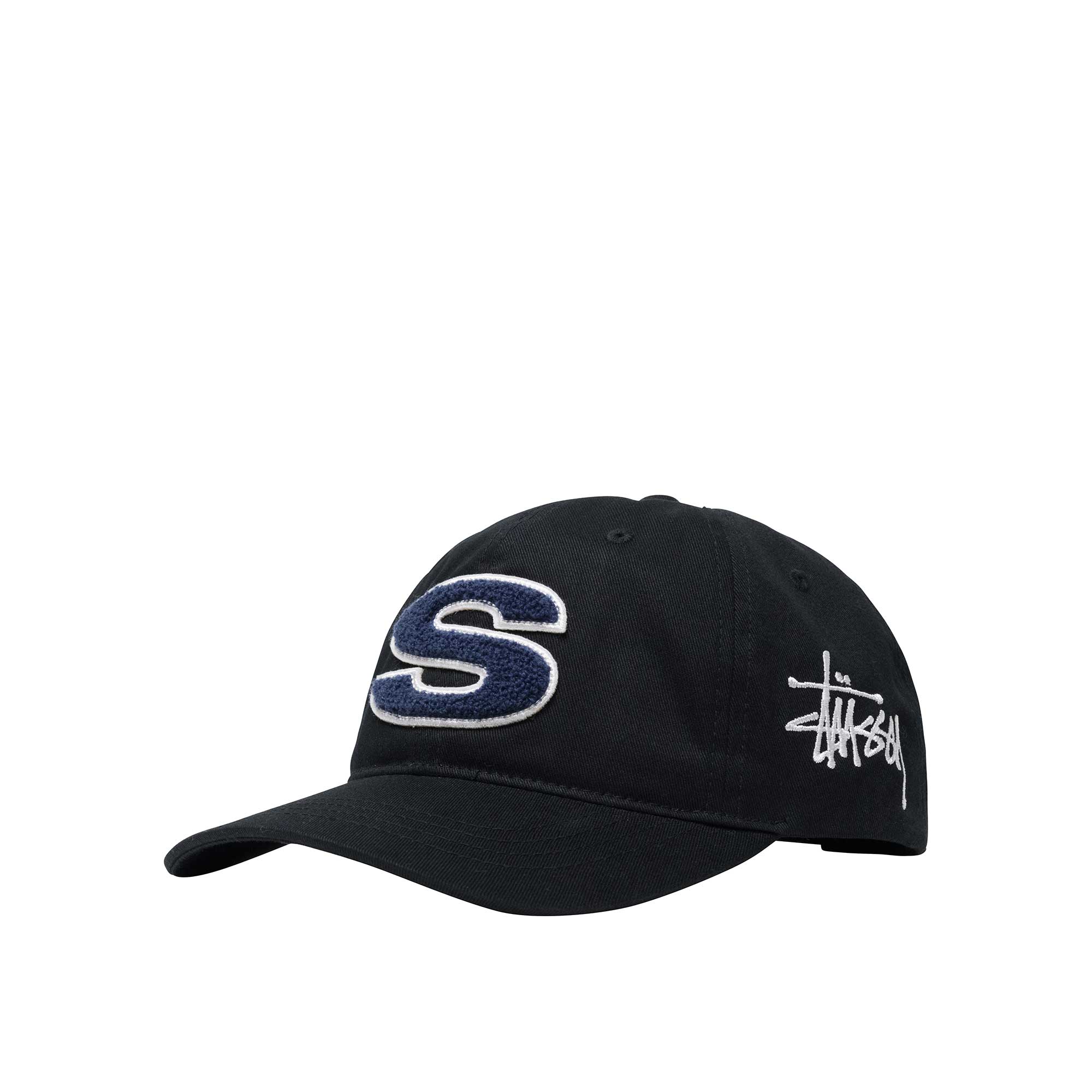 Stussy Chenille S Low Pro Cap, black