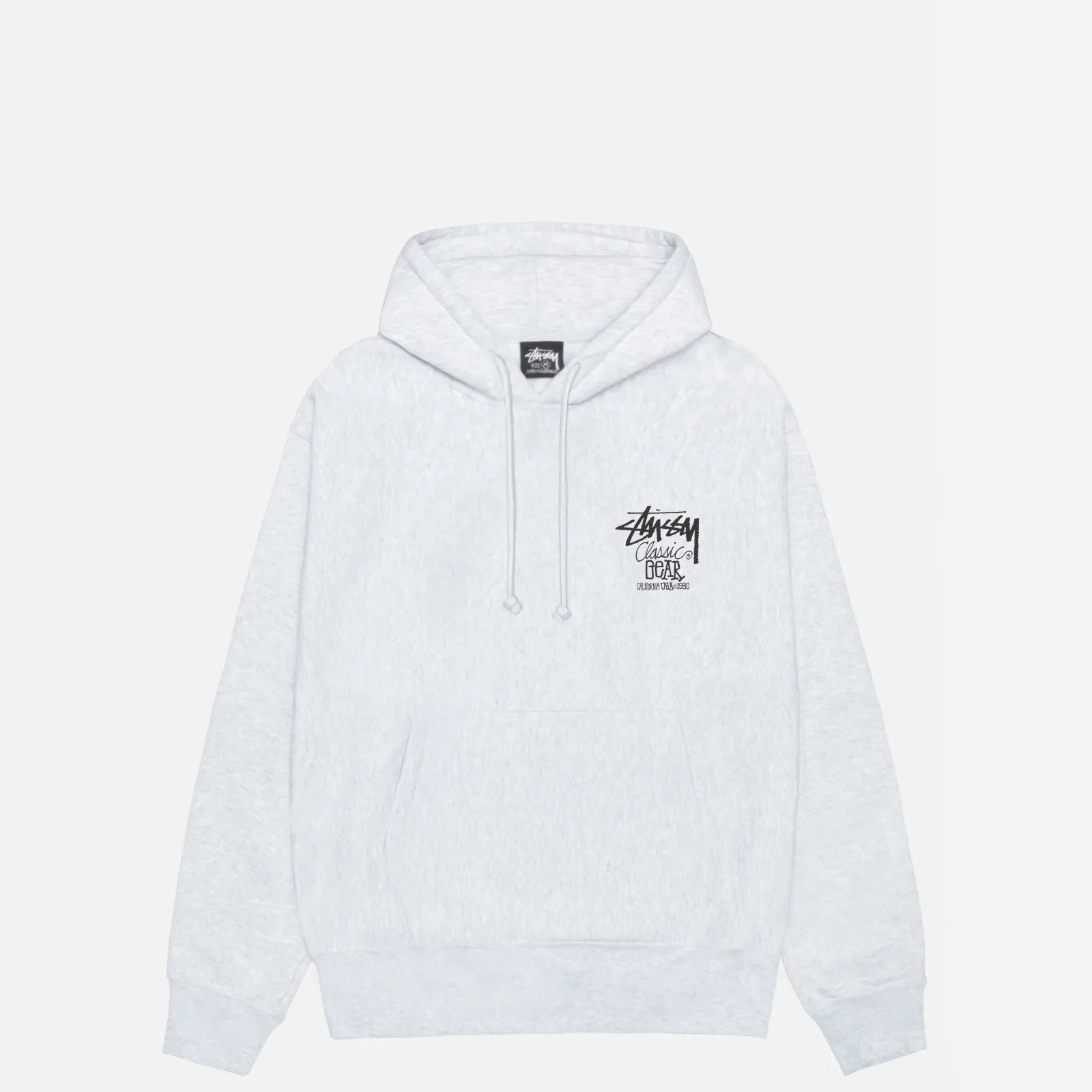 Stussy Classic Gear Hood, ash heather - Image 2