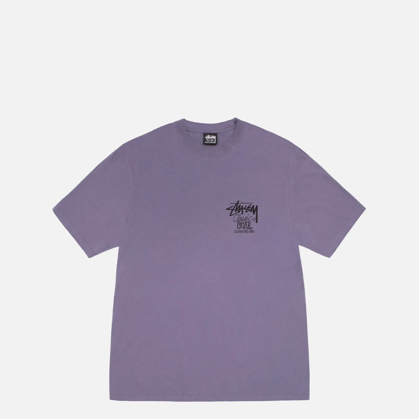 Stussy Classic Gear Pigment Dyed Tee, grape - Image 2