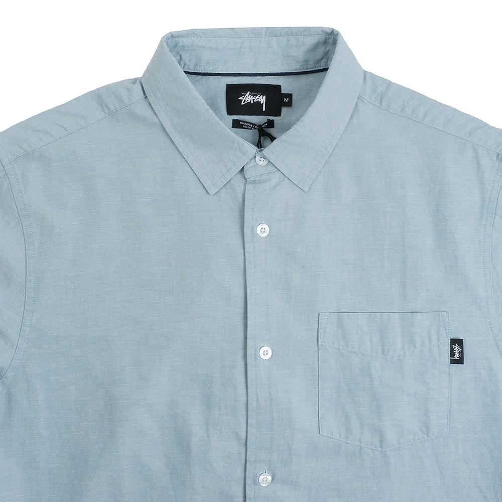 Stussy Classic Linen S/S Shirt - Image 3