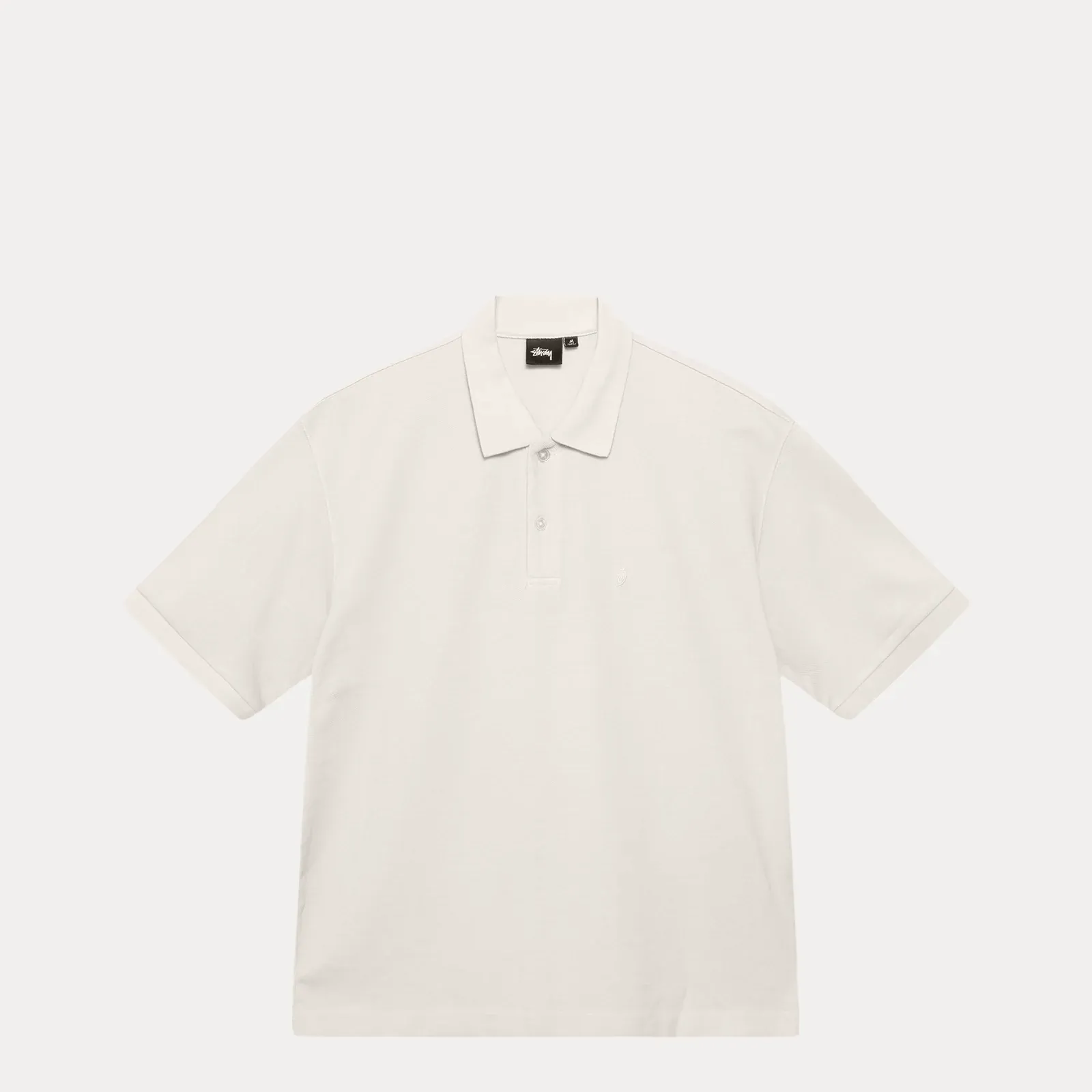 Stussy Classic Pique Polo, off white