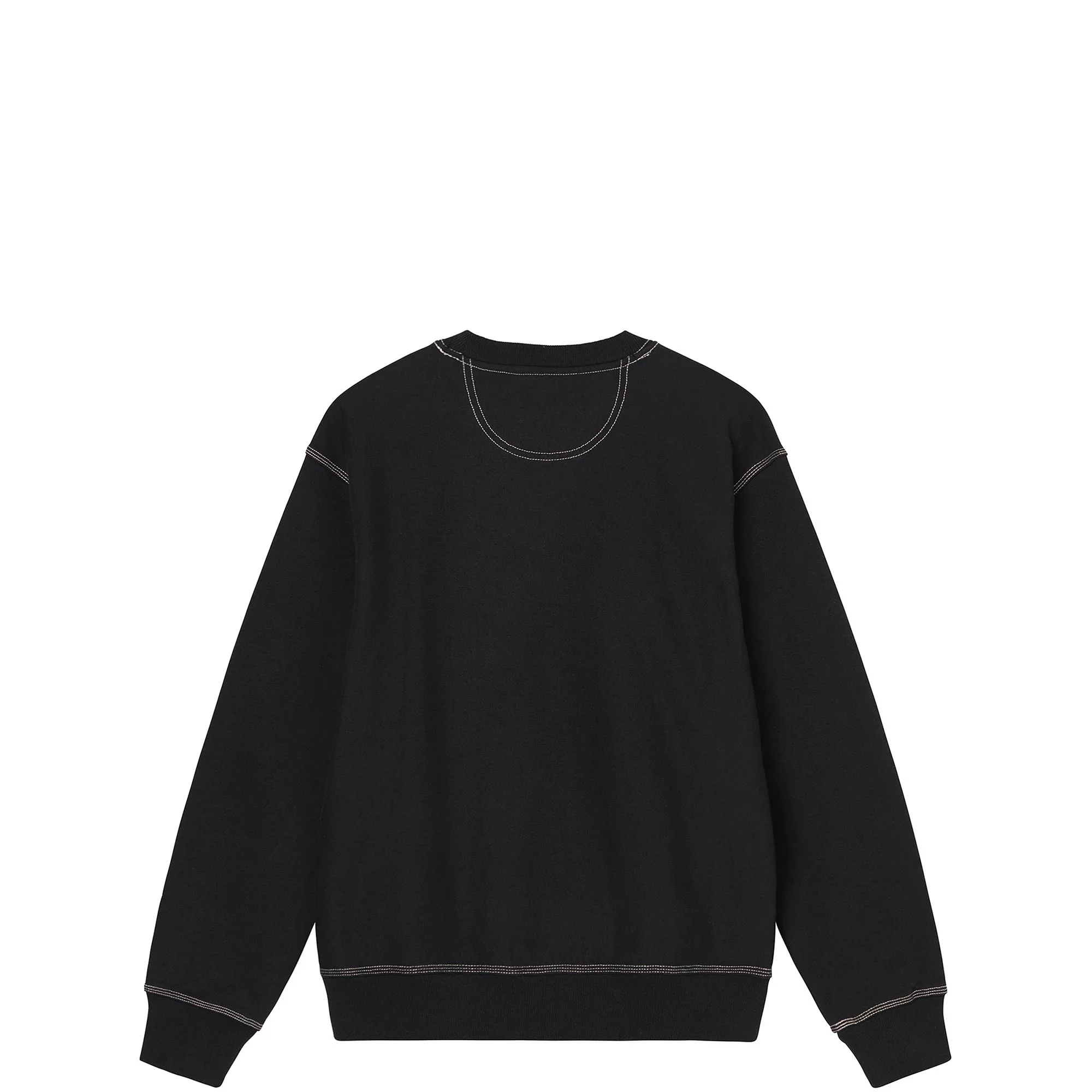 Stussy Contrast Stitch Label Crew - Image 2