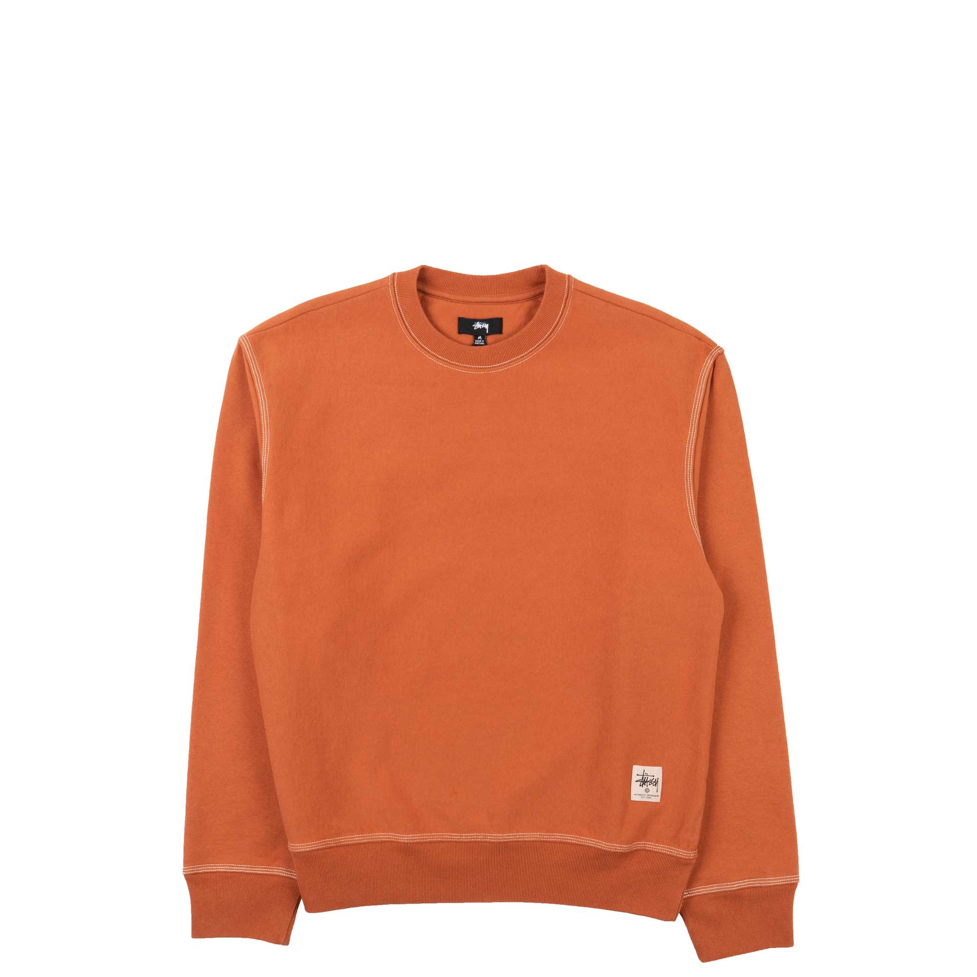 Stussy Contrast Stitch Label Crew