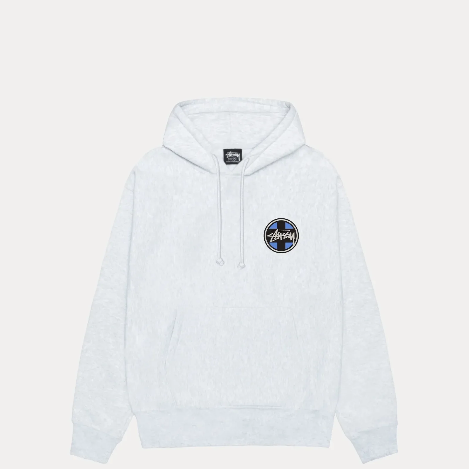 Stussy Cross Dot Hood, ash heather - Image 2