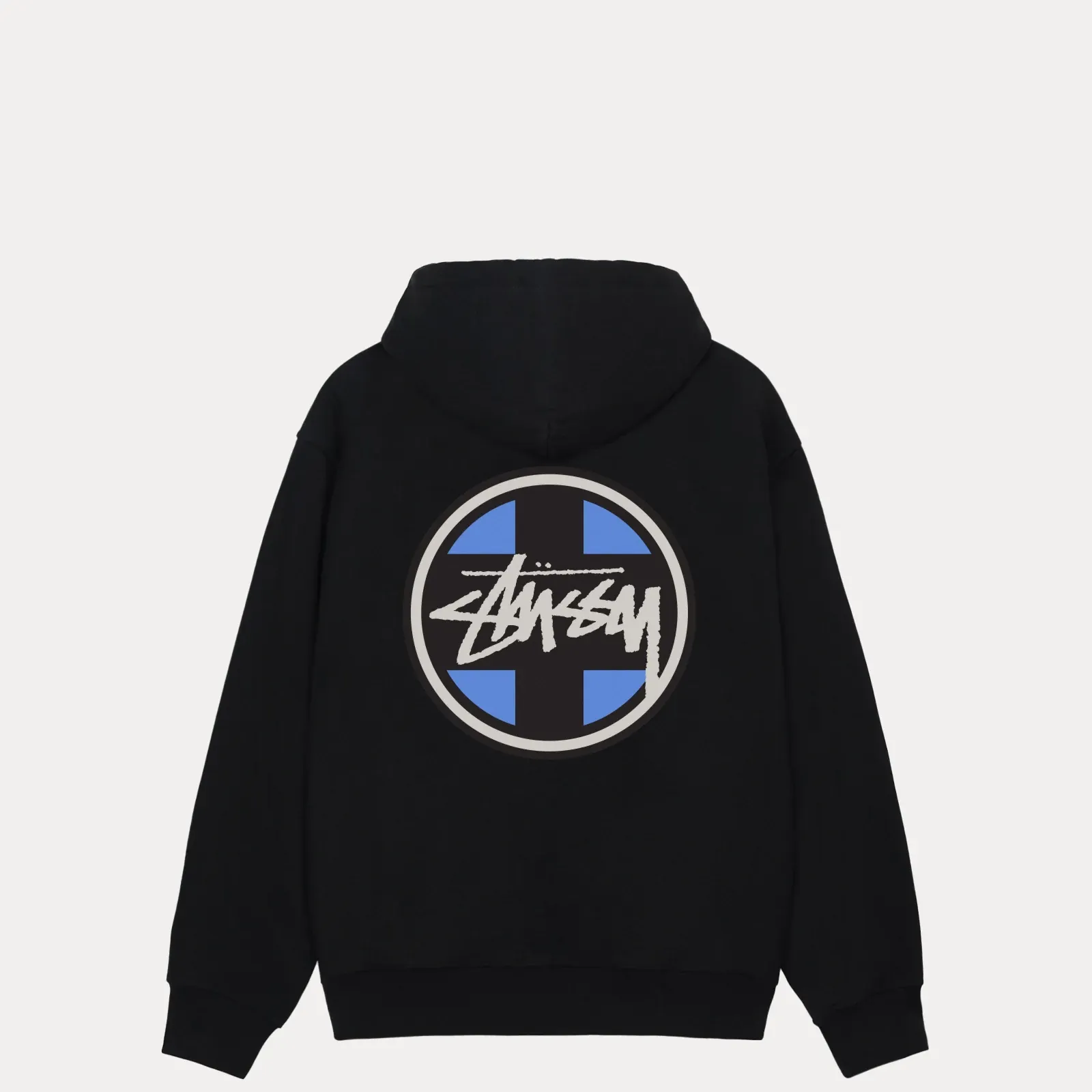 Stussy Cross Dot Hood, black