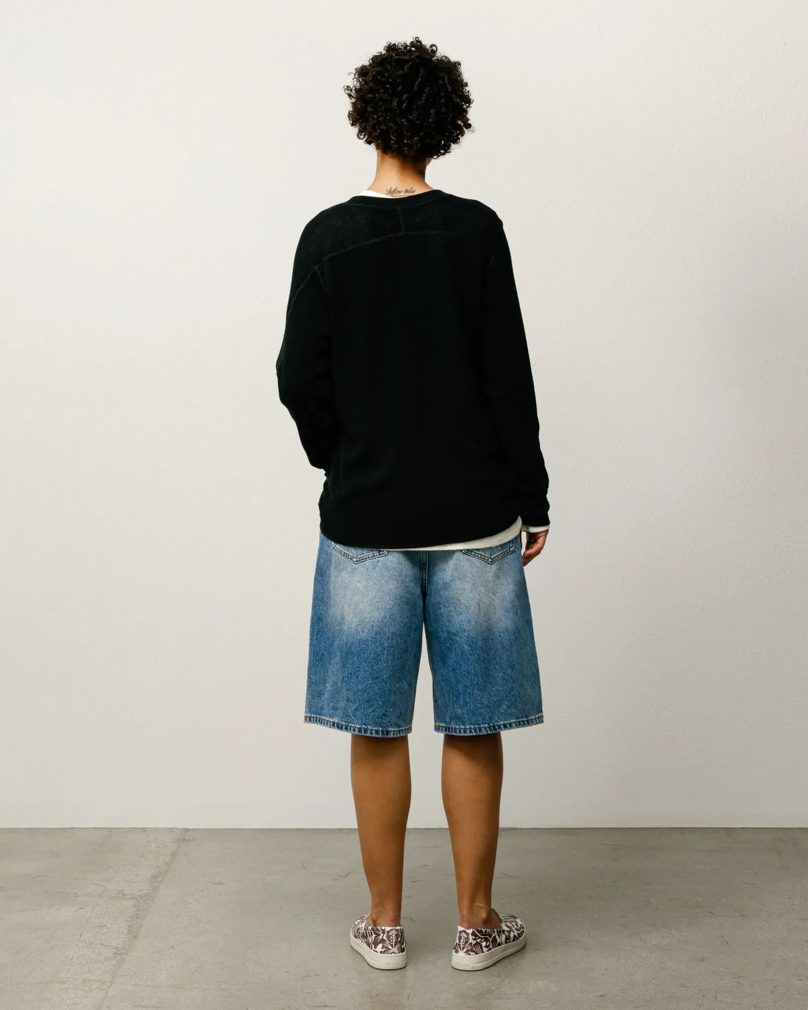 Stussy Denim Big Ol Shorts, indigo stone wash - Image 5