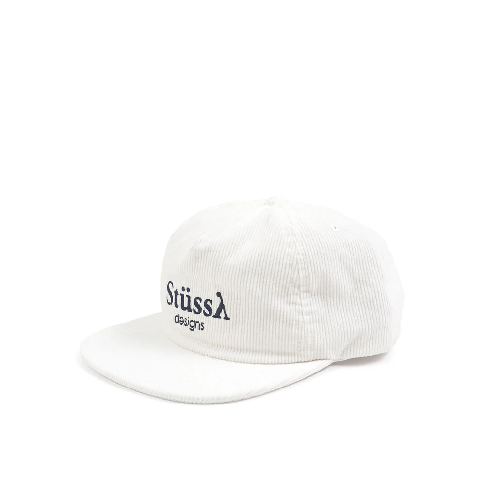 Stussy Designs Cap, White, O/S
