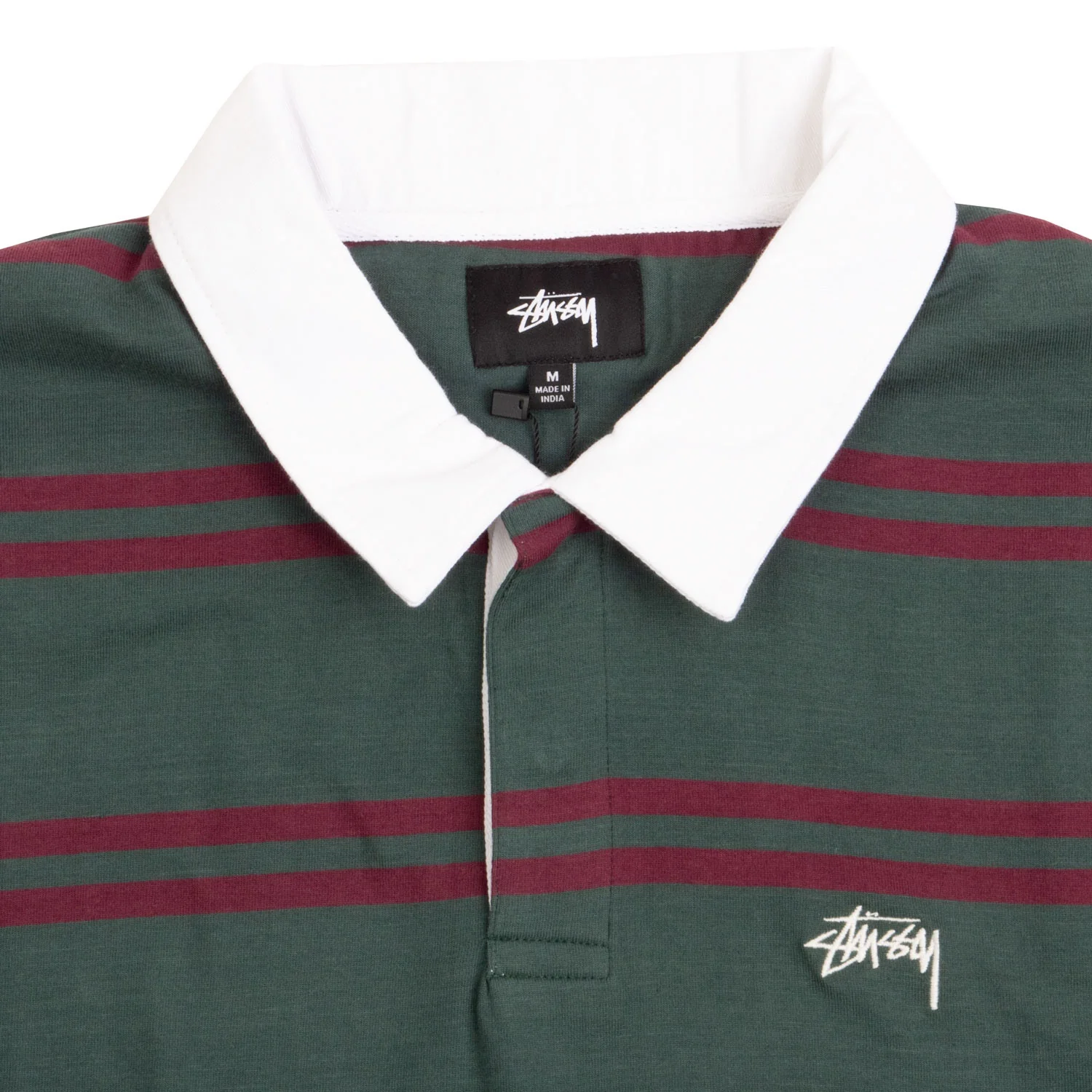 Stussy Desmond Stripe rugby shirt - Image 2