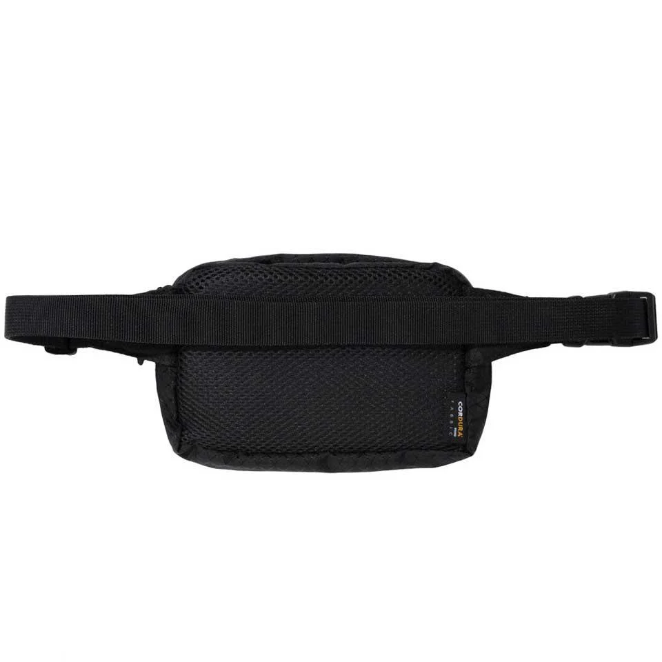 Stussy Diamond Ripstop Waist Bag, Black - Image 2