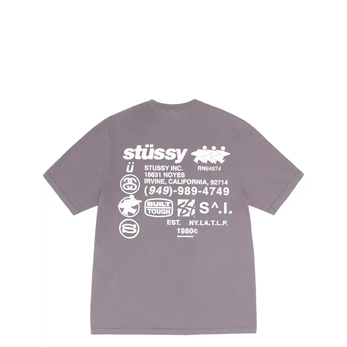 Stussy DNA Pigment Dyed Tee, shark