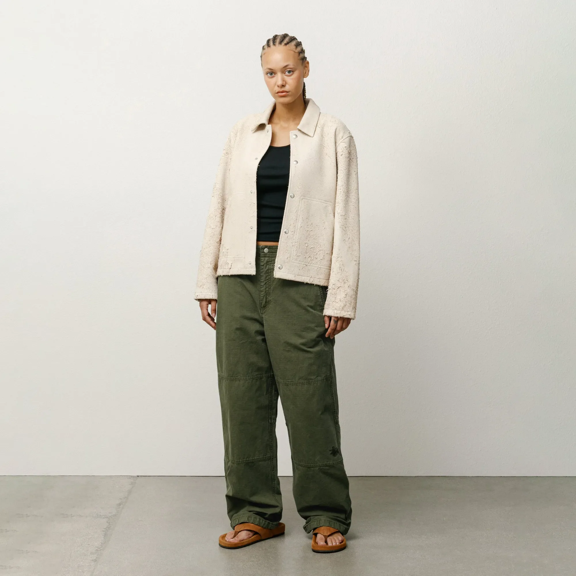 Stussy Field Pant, olive green - Image 3