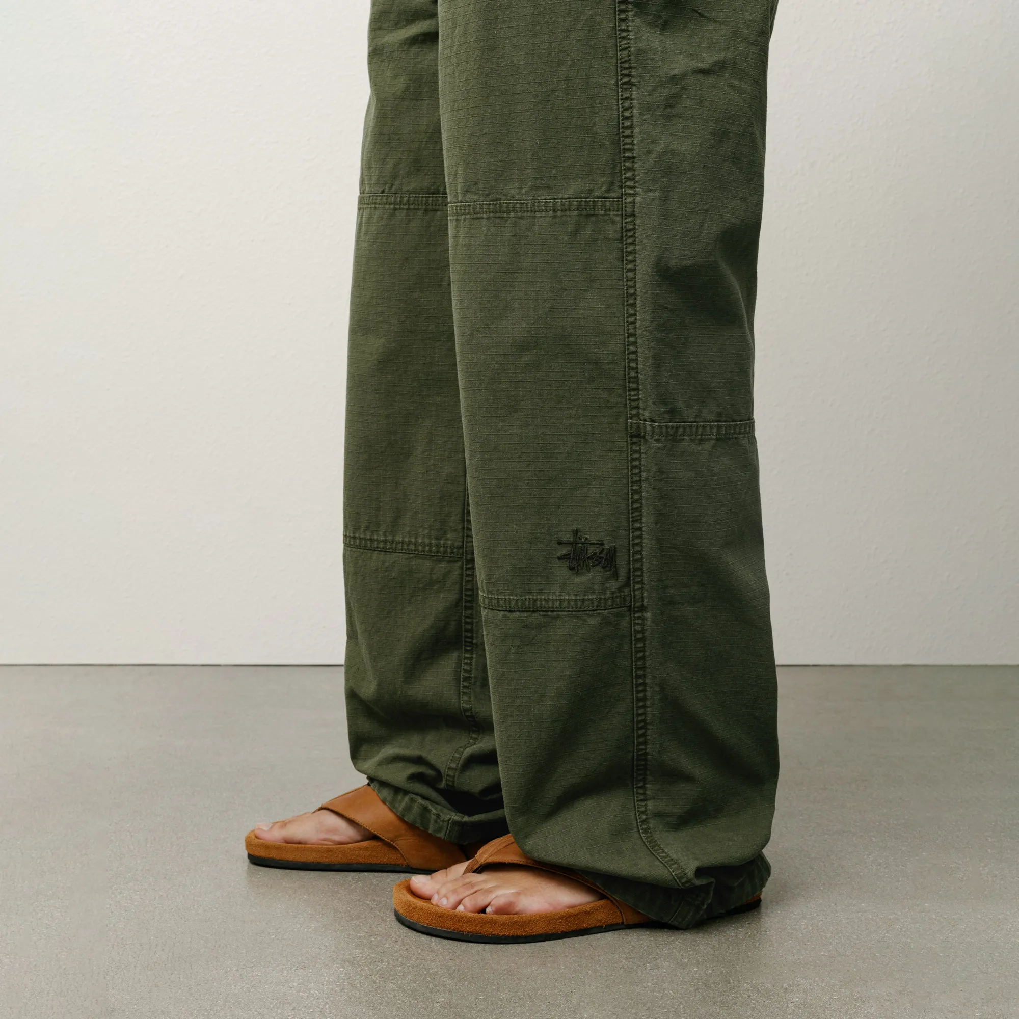 Stussy Field Pant, olive green - Image 7