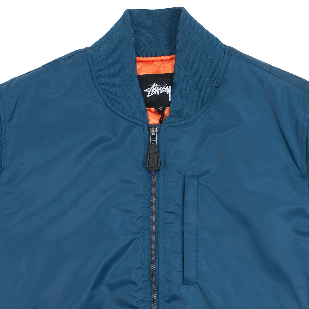 Stussy Flight satin bomber jacket - Image 2
