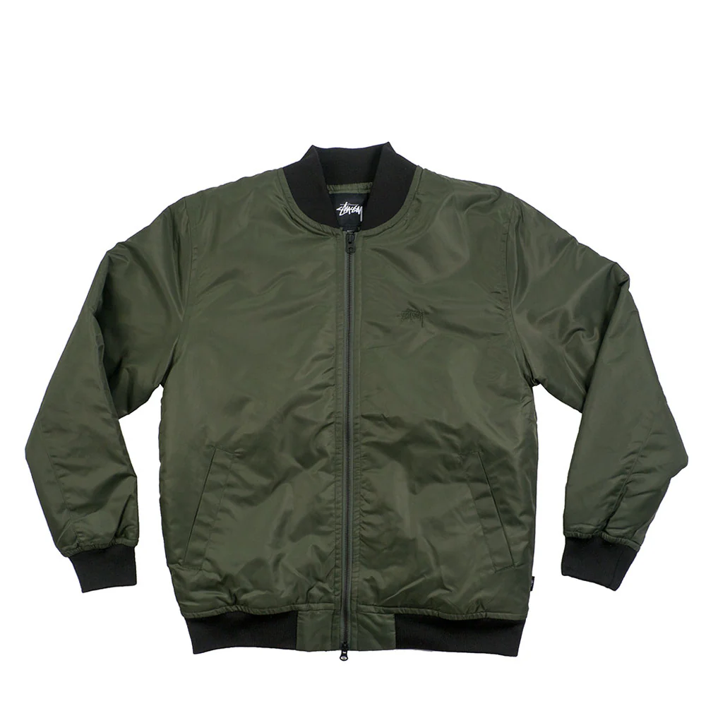 Stussy Flight Satin Bomber Jacket