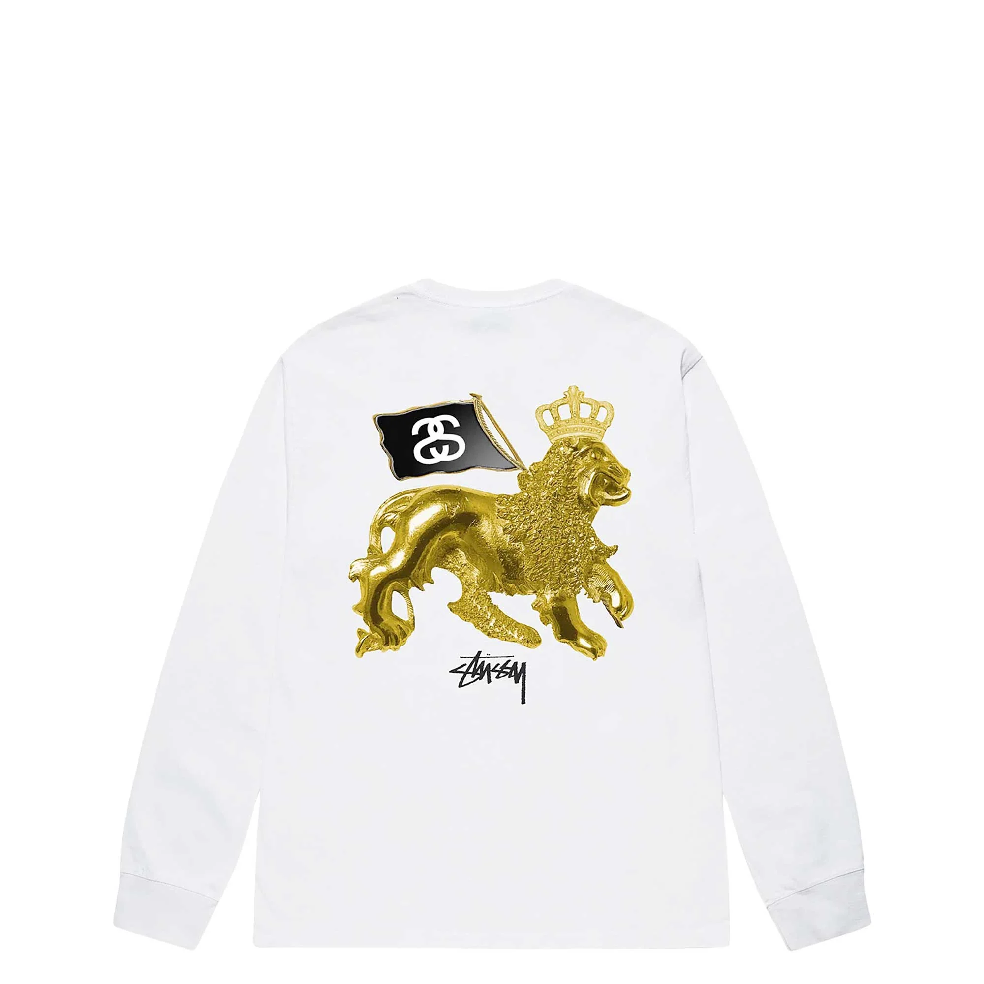Stussy Gold Lion Longsleeve Tee