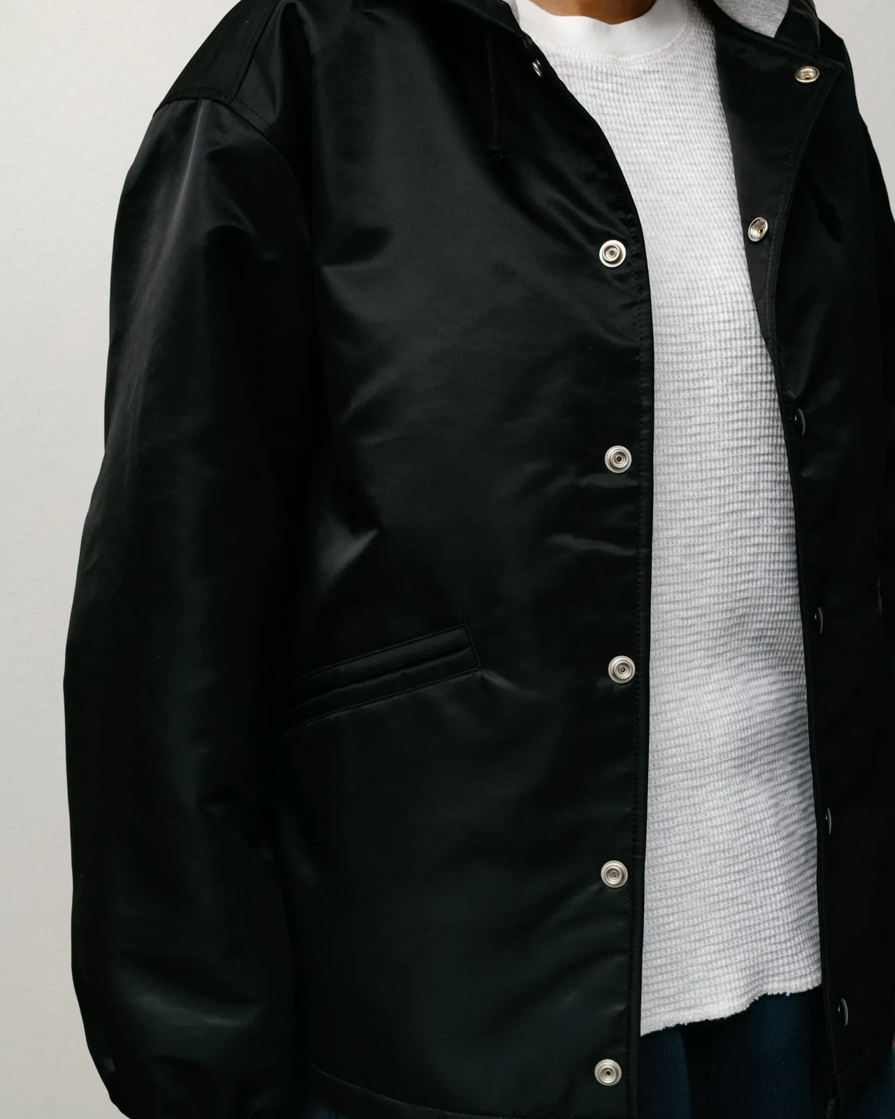Stussy Hooded Coaches Jacket, black - Image 5