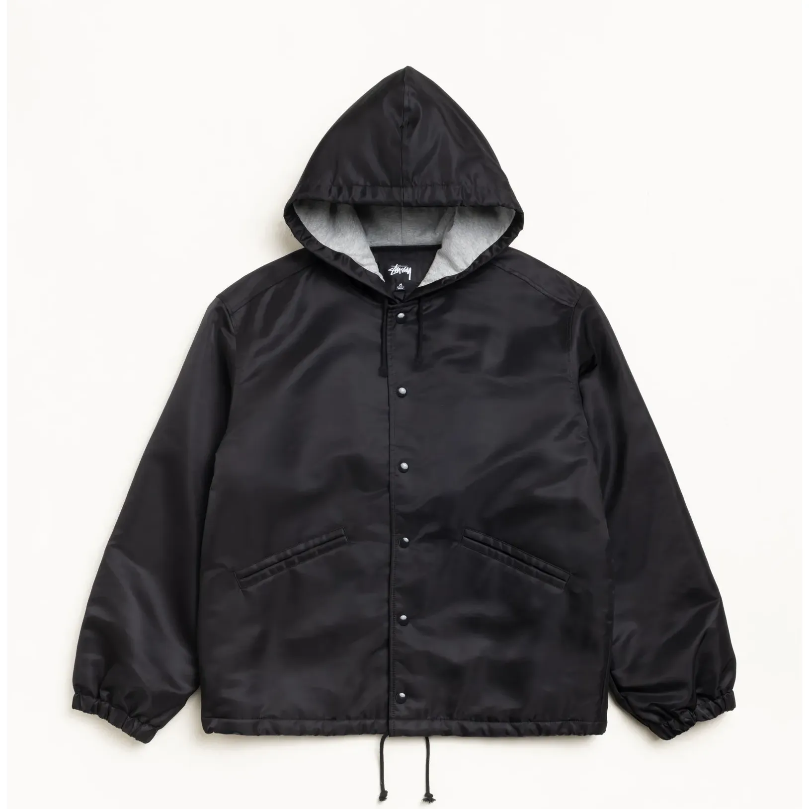 Stussy Hooded Coaches Jacket, black - Image 7