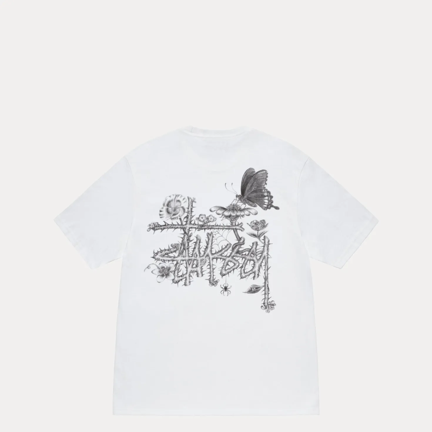 Stussy In Bloom Tee, white