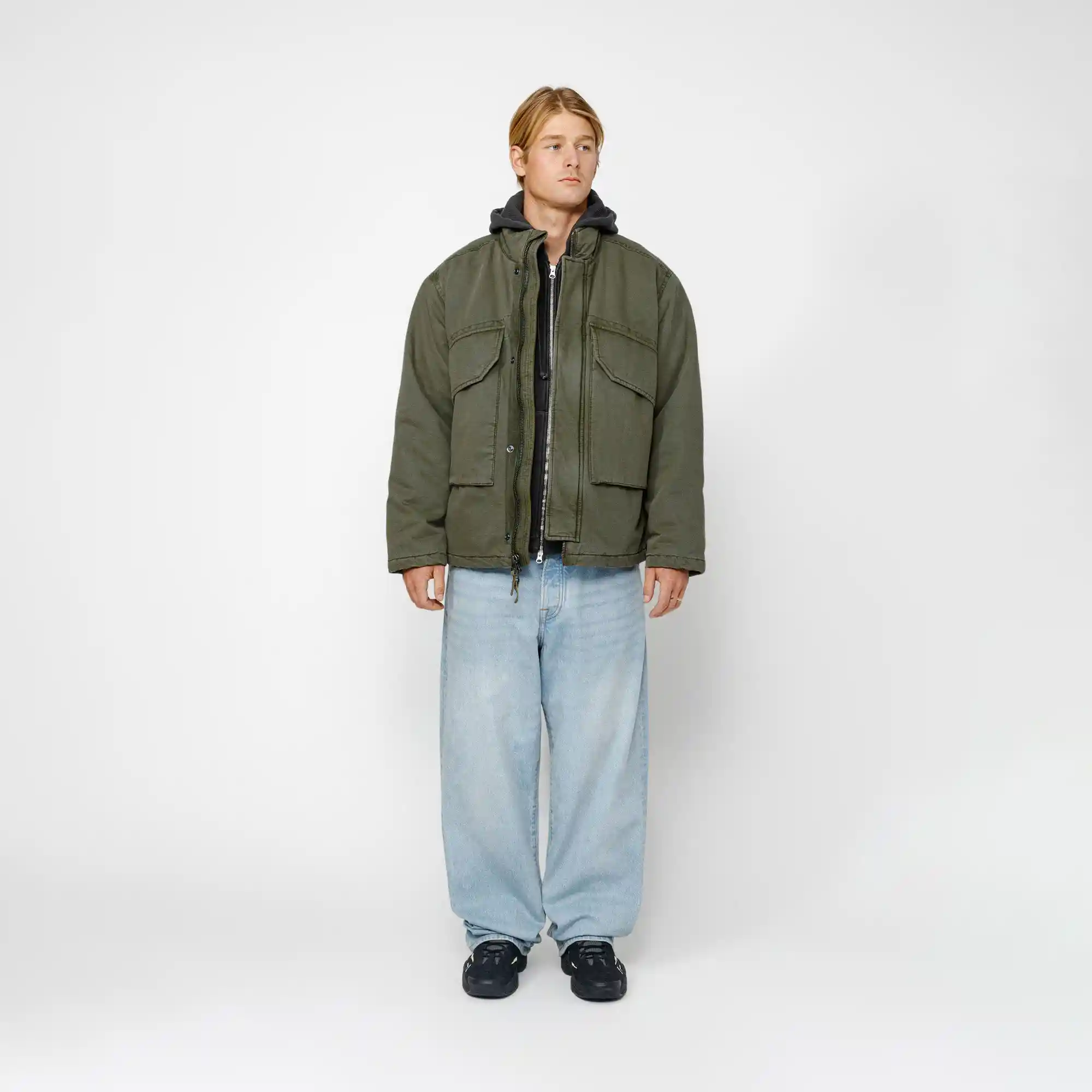 Stussy Insulated Field Jacket, olive - Image 2