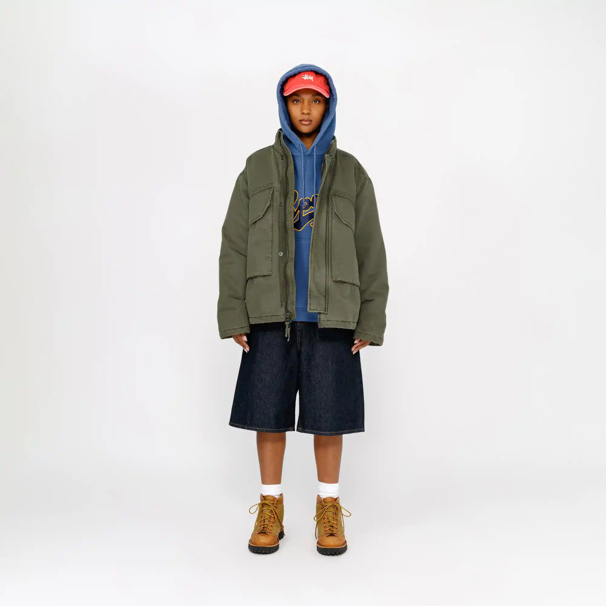 Stussy Insulated Field Jacket, olive - Image 3
