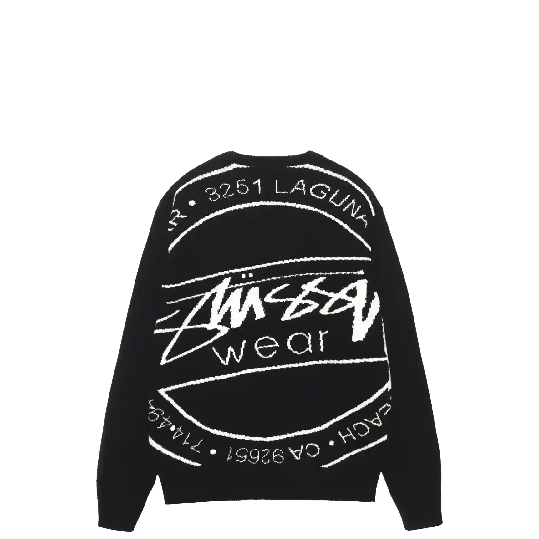 Stussy Laguna Icon Sweater, black