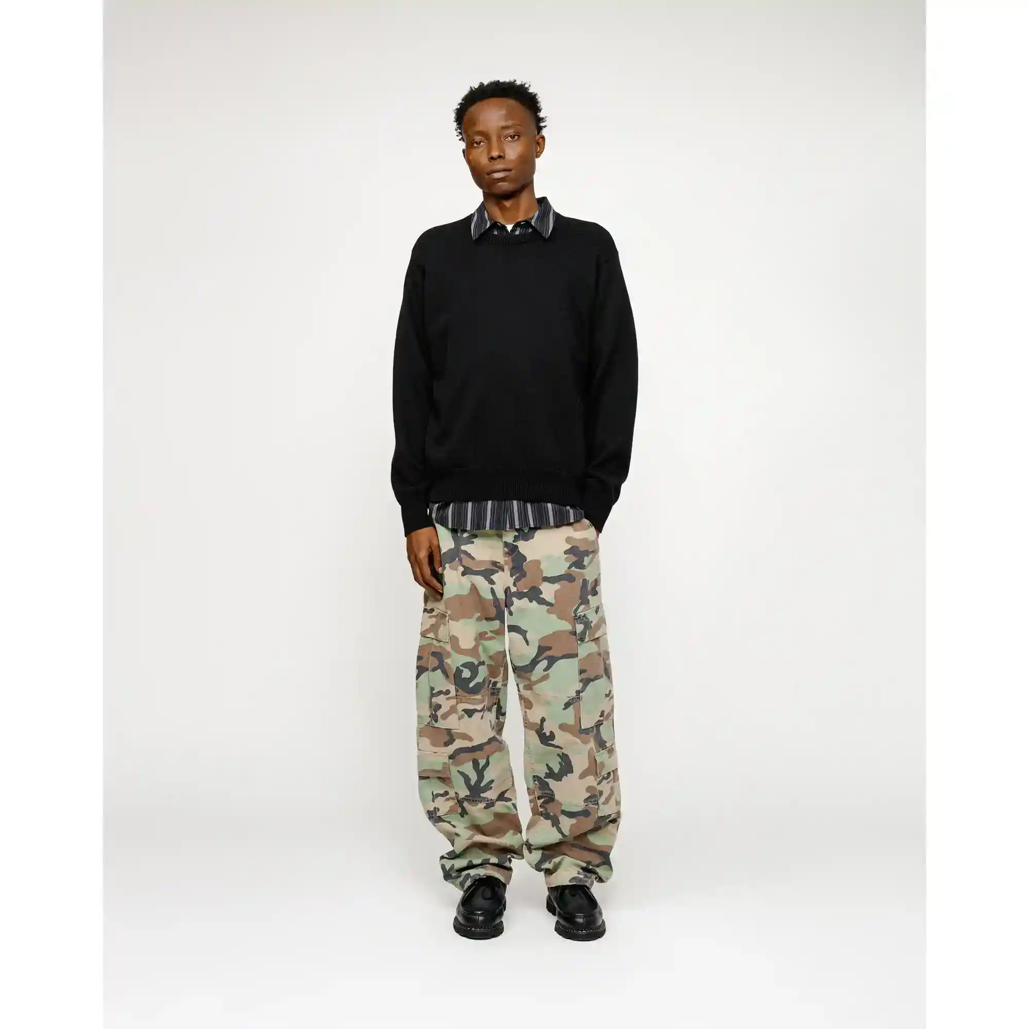 Stussy Laguna Icon Sweater, black - Image 4