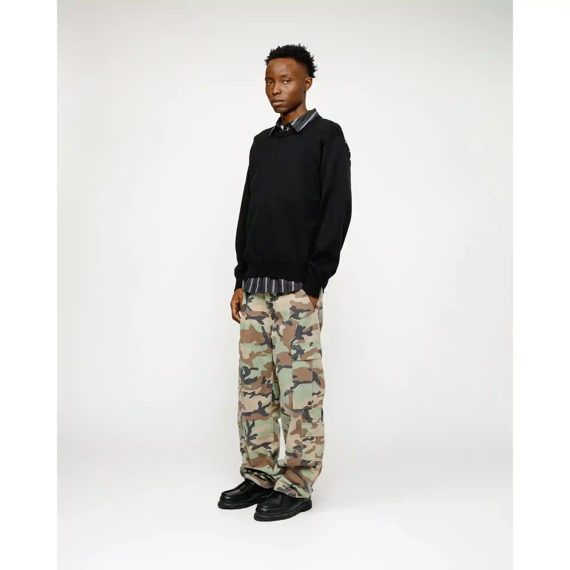 Stussy Laguna Icon Sweater, black - Image 5