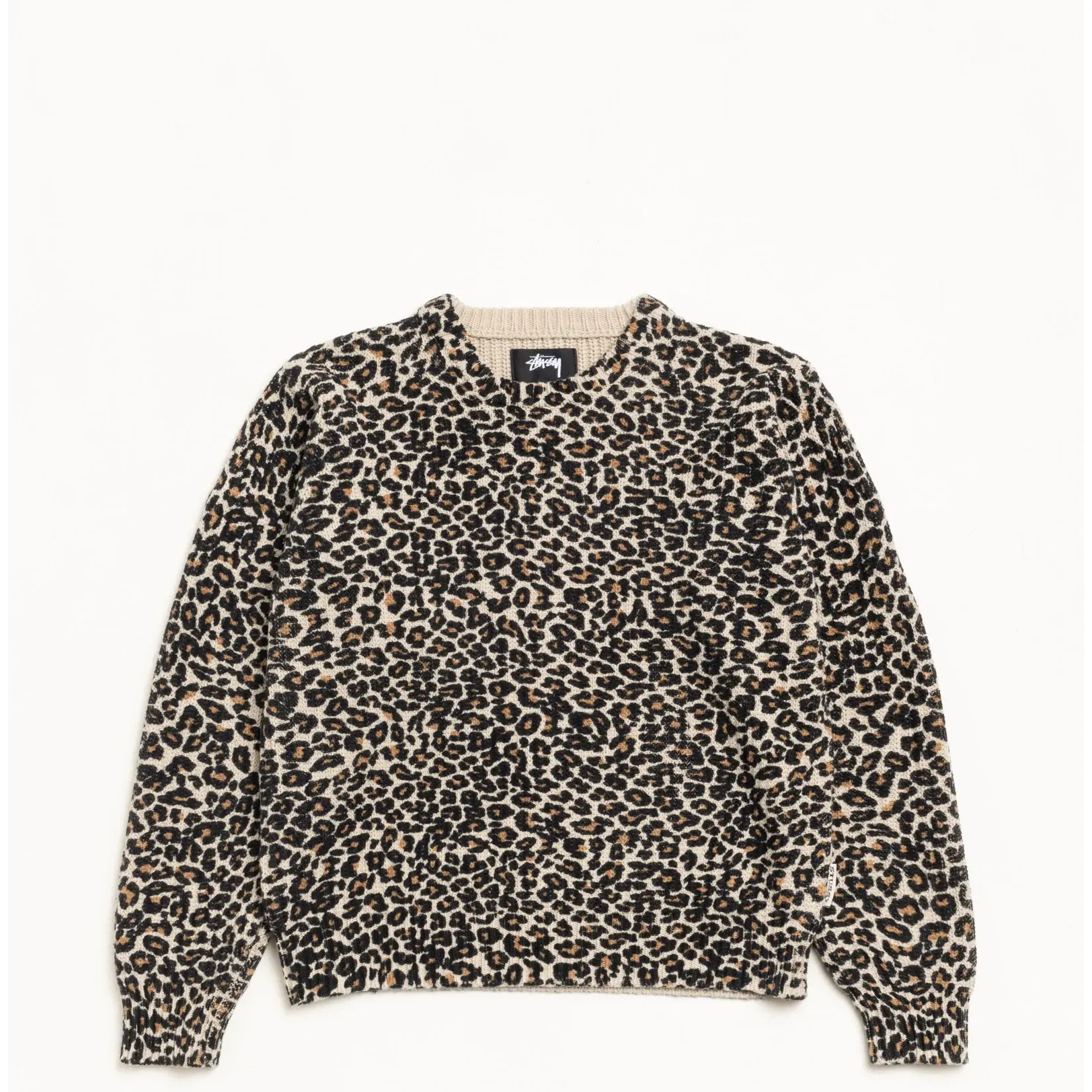 Stussy Leopard Sweater, leopard