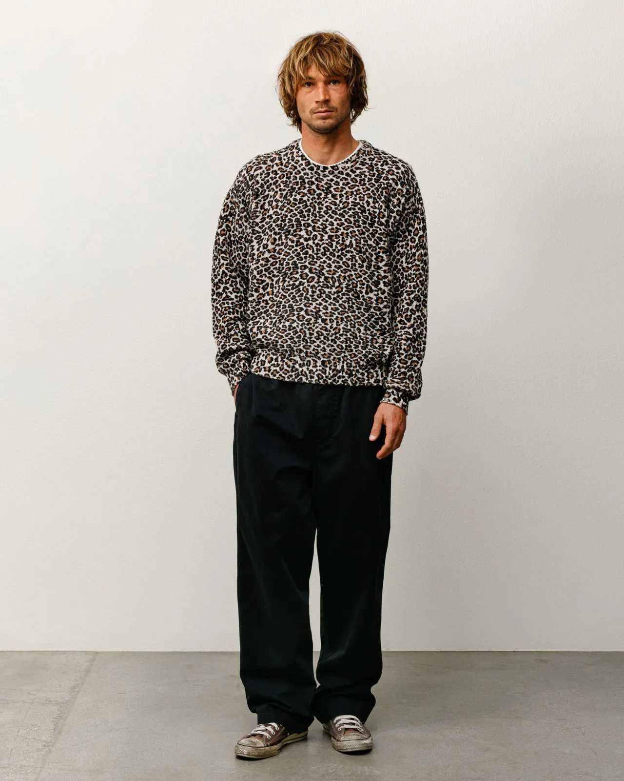 Stussy Leopard Sweater, leopard - Image 2