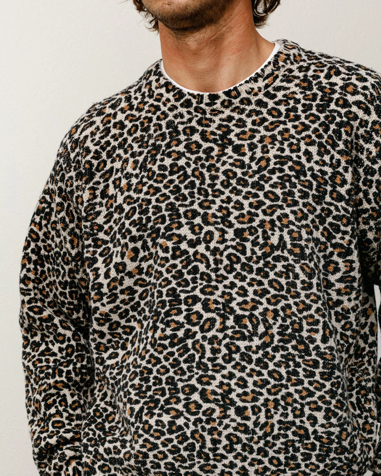 Stussy Leopard Sweater, leopard - Image 3