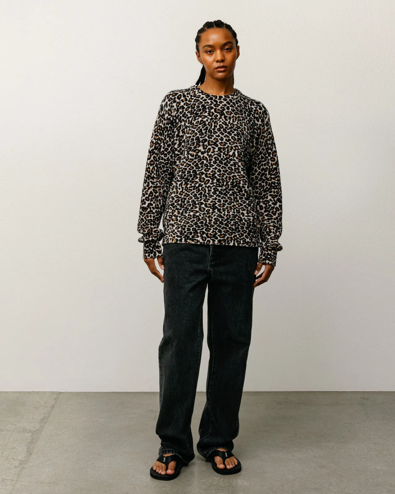 Stussy Leopard Sweater, leopard - Image 5