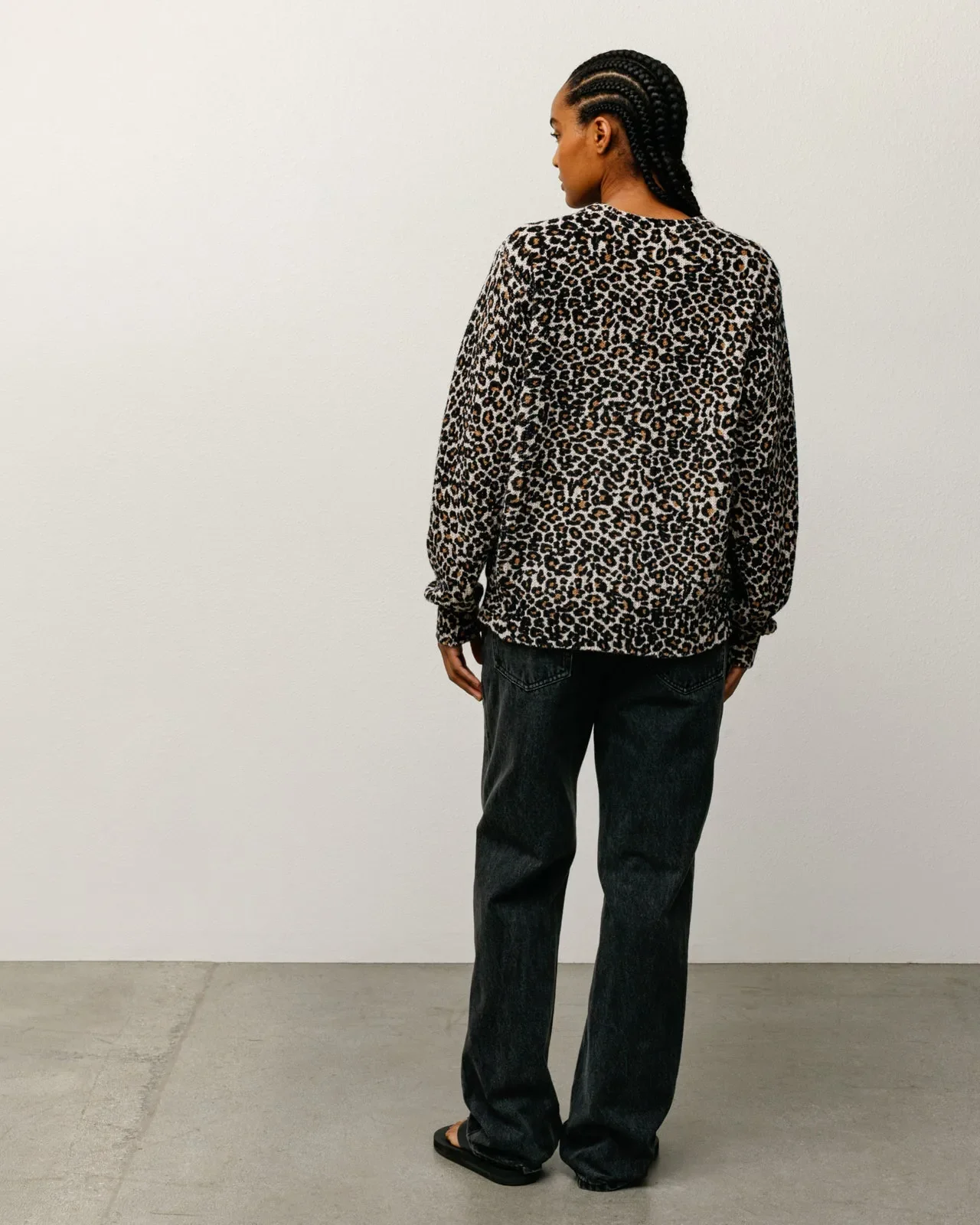 Stussy Leopard Sweater, leopard - Image 6
